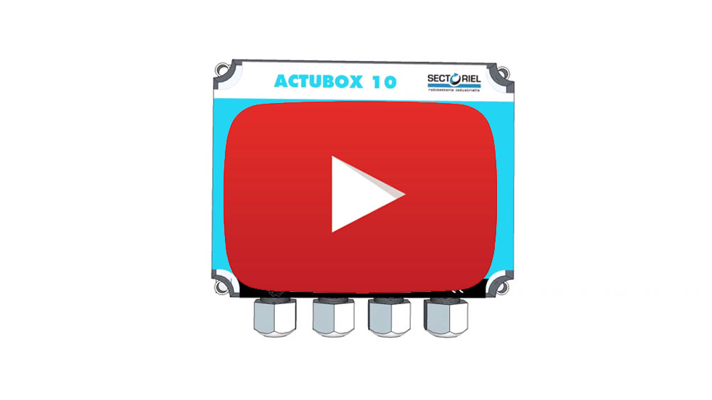 ACTUBIOX, coffret de pilotage de vanne motorise